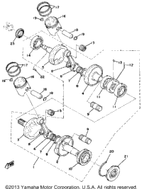 Crank - Piston