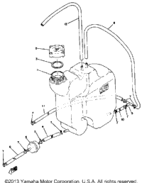 Oil Tank Gpx338f - Gpx433f