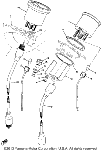 Speedometer And Tachometer