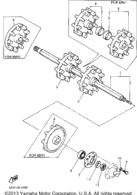 Track Drive 1(Alternate Parts (Ap) For Heavy Duty