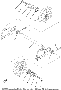 Rear Axle - Wheel
