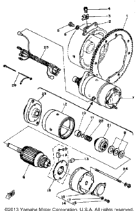 Starting Motor Ec540c