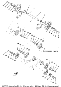 Rear Axle - Wheel