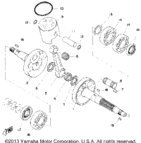 Crank - Piston