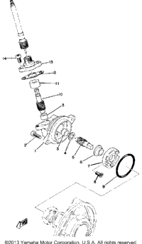 Speedometer Gear Unit