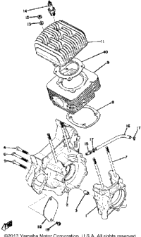 Crankcase-Cylinder
