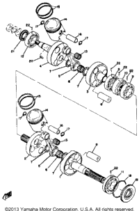 Crank - Piston