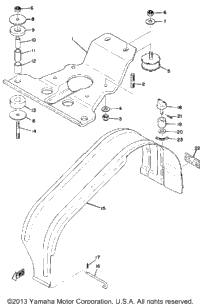 Engine Bracket - Drive Guard