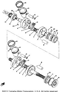 Crank - Piston