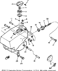 Fuel Tank Br250f - G
