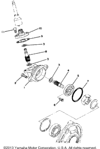 Speedometer Gear Unit