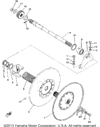 Secondary Sheave