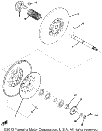 Secondary Sheave