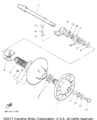 Secondary Sheave