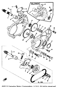 Pump Gear Unit Sl292 - B - C