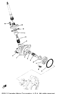 Speedometer - Gear Unit