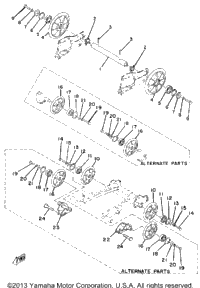 Rear Axle - Wheel