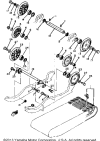 Track Suspension 1 Br250f - G