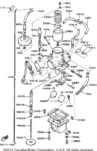 Carburetor Vmx540j