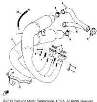 Exhaust Gpx338f - Gpx433f