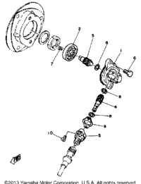 Speedometer - Gear Unit