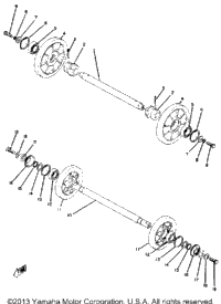 Rear Axle - Wheel