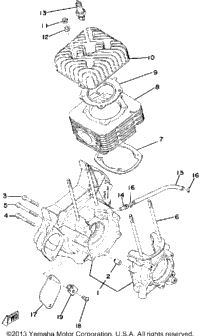 Crankcase - Cylinder