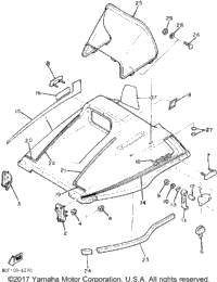 Shroud - Windshield Br250j