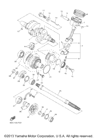 Crankshaft Piston