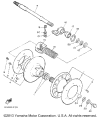 Secondary Sheave