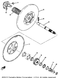 Secondary Sheave