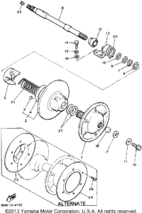 Secondary Sheave