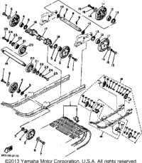 Track Suspension 1 Et340tf - Tg
