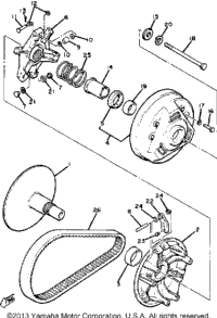 Primary Sheave Et340tf - Tg