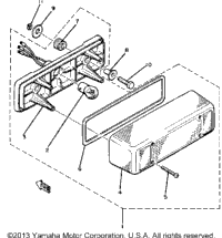 Taillight Br250f - G