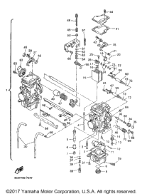 Carburetor 1 For Vt600