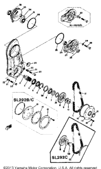 Track Drive Sl292 - B - C