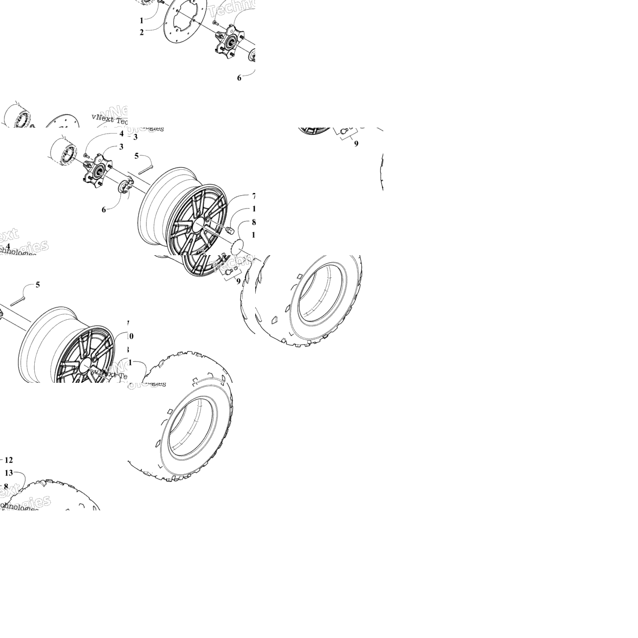 Wheel And Tire Assembly
