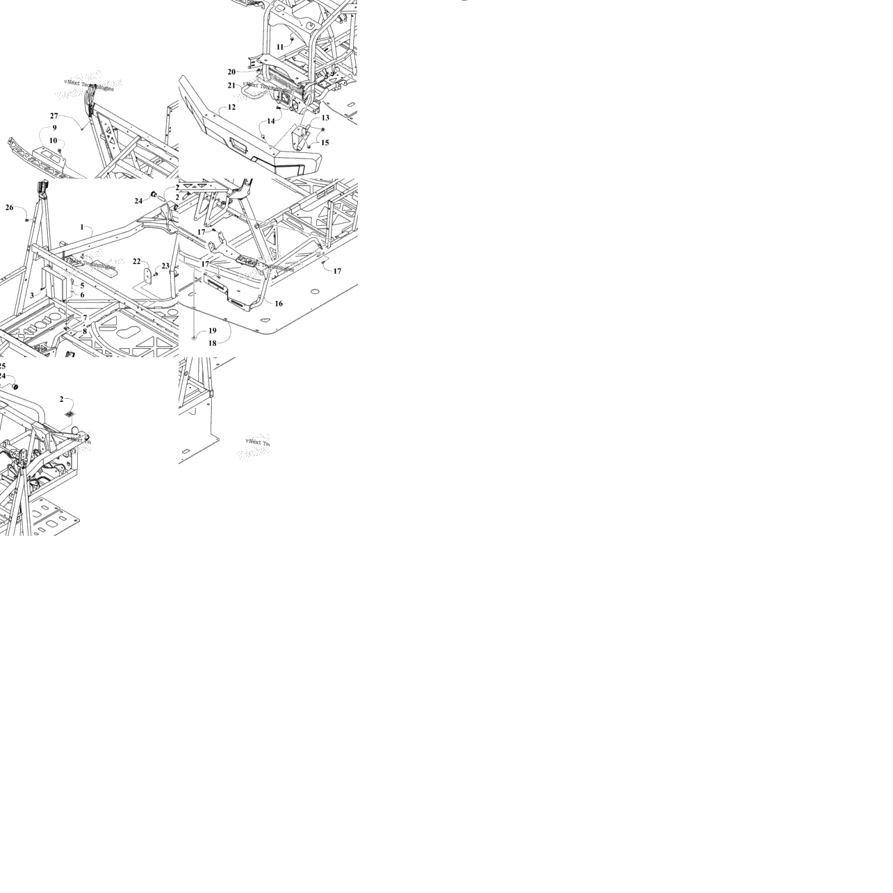 Frame And Related Parts