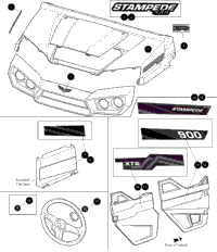 Hood/Door Decals