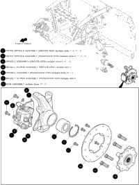 Front Spindle Assembly [302424]