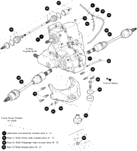 Rear Drive Gear Cas Eaxles