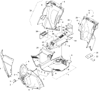 Console And Floor Panel Assembly