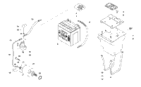 Battery And Starter Motor Assembly
