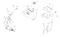 Battery And Starter Motor Assembly
