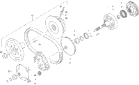 Clutch And Drive Belt Assembly