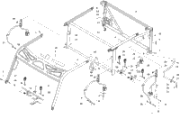 Rops And Seat Belt Assembly