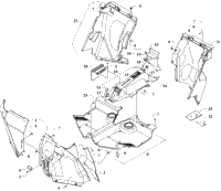 Console And Floor Panel Assembly