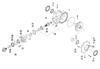 Rear Drive Gearcase Assembly