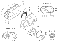 Clutch Side Engine Covers